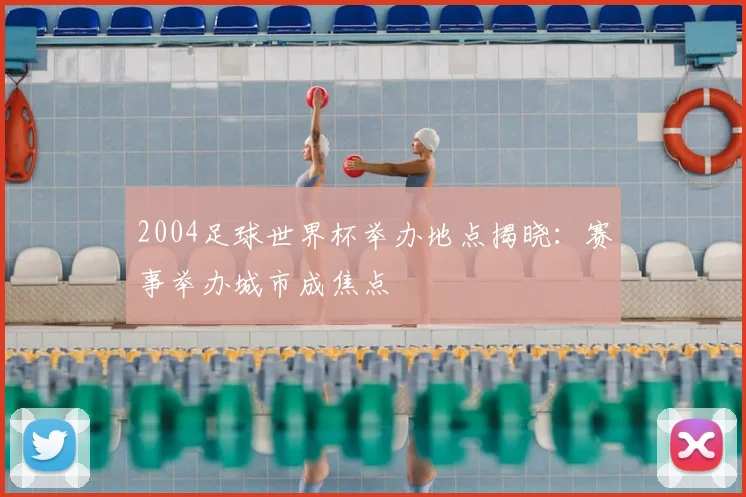 2004足球世界杯举办地点揭晓:赛事举办城市成焦点