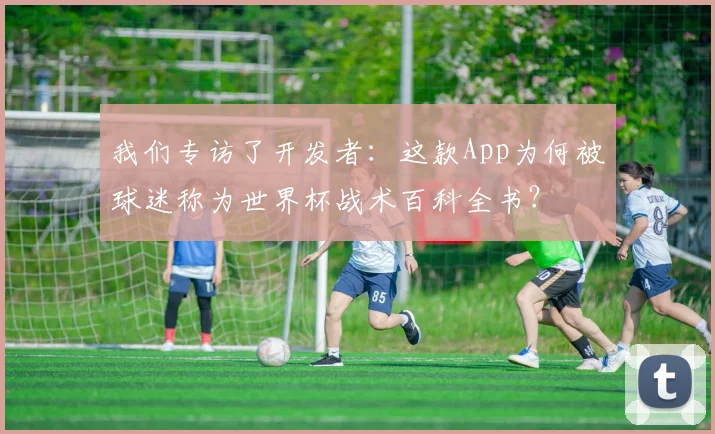 我们专访了开发者:这款App为何被球迷称为世界杯战术百科全书?