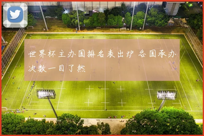 世界杯主办国排名表出炉 各国承办次数一目了然
